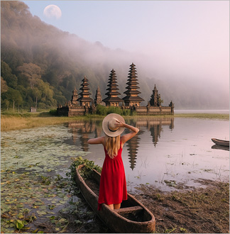 [발리] 버라탄사원+딸기 농장투어,...