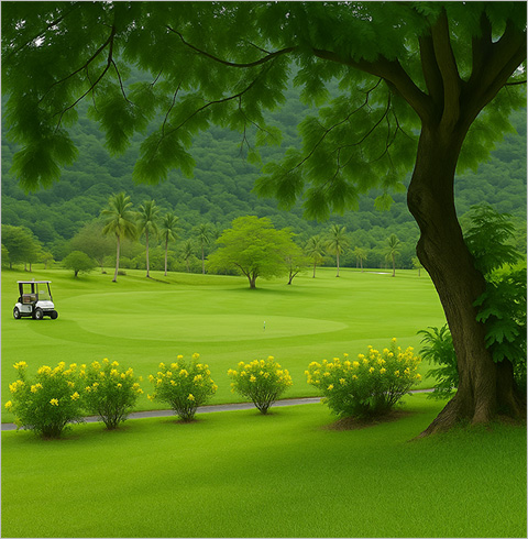 코타키나발루 가람부나이 골프클럽 3박5일 알뜰 골프투어